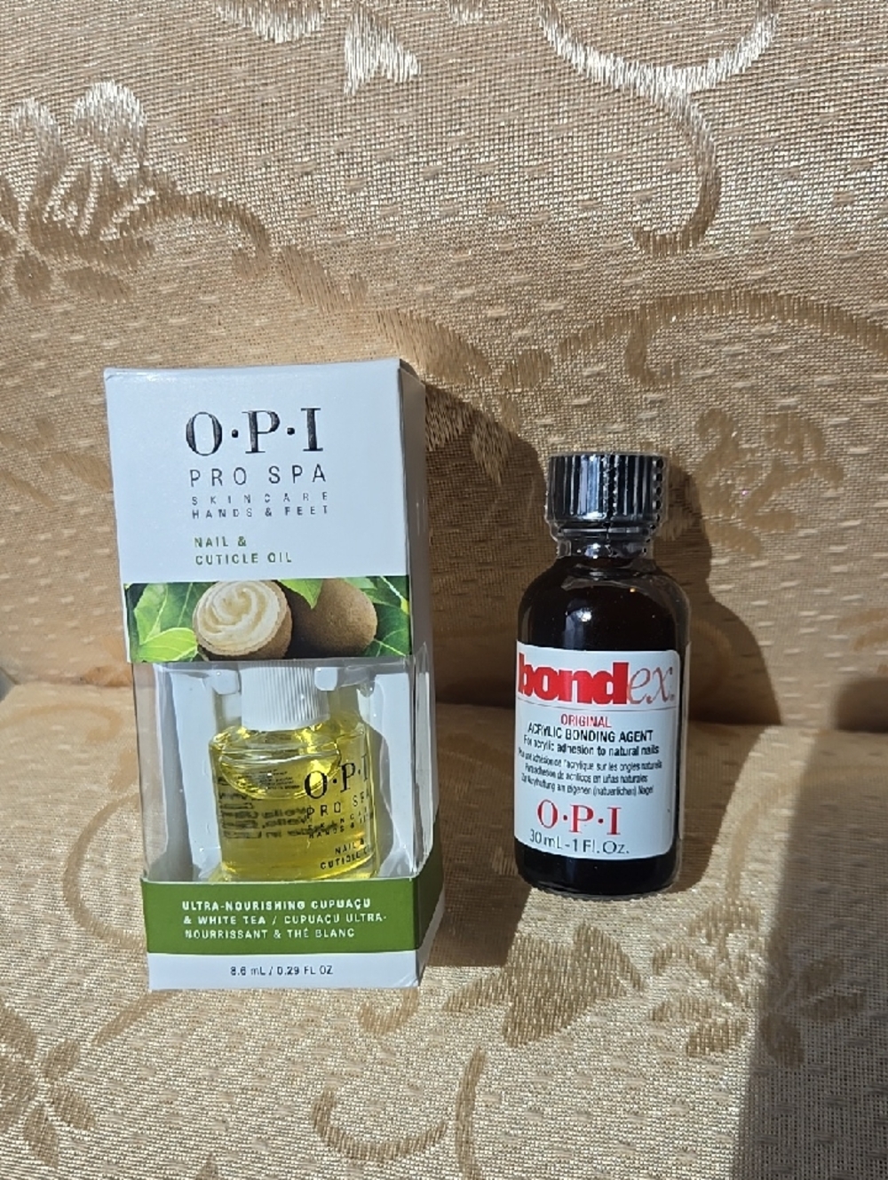 OPI ProSpa Nail Cuticle Oil & Acrylic Bonding Agent Bundle